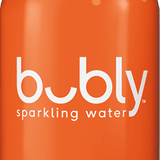 Bubly Orange Sparkling 12 oz Can (24pack) Case