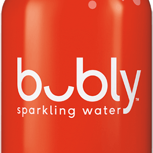 Bubly Strawberry Sparkling 12 oz Can (24pack) Case