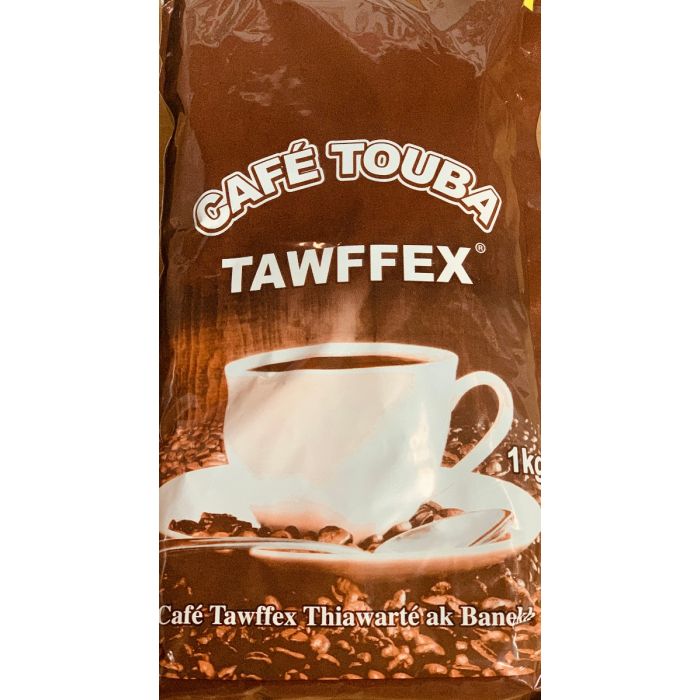 Cafe Touba – Tawffex – Flavorful, Aromatic, and Exotic, An Authentic Coffee from Senegal - 1kg - (Senegalese)