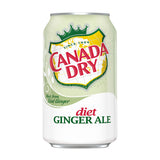 Canada Dry Diet Ginger Ale 12 oz Can (6 pack)