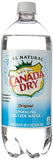 Canada Dry Seltzer 1 Liter Bottle (12 pack) Case