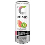 Celsius Sparkling Kiwi Guava 12 oz Can (12 pack) Case