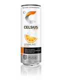 Celsius Sparkling Orange 12 oz Can (12 pack) Case