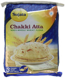 Sujata Chakki Atta, Whole Wheat Flour, 20 Pound