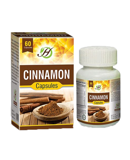 Cinnamon Capsules – 60 Veggie Capsules