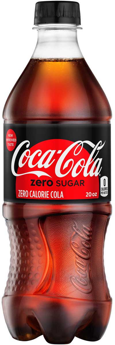 Coke Zero Sugar 20 oz Bottle (24 pack) Case