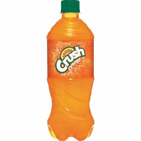 Crush Orange 20 oz Bottle (24 pack) Case