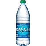 Dasani Purified Water 1 Liter Bottle (12 pack) Case