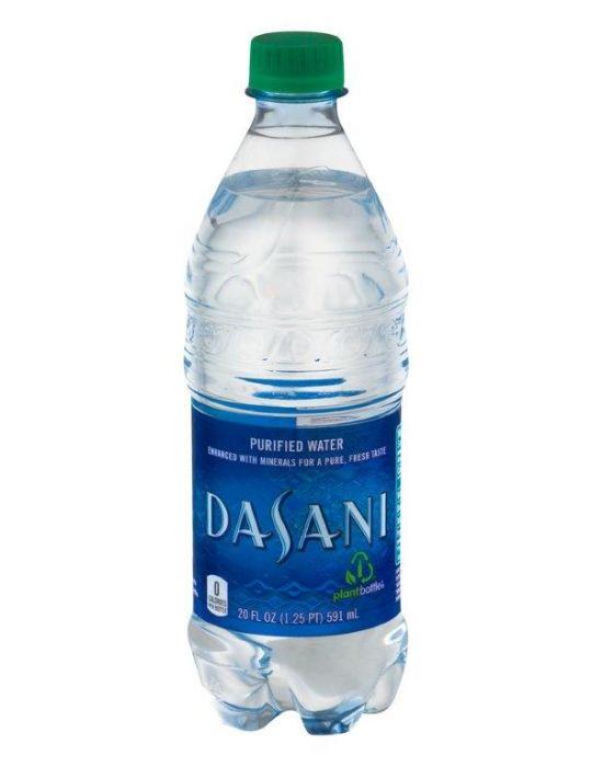 Dasani Purified Water 20 oz Bottle (24 pack) Case