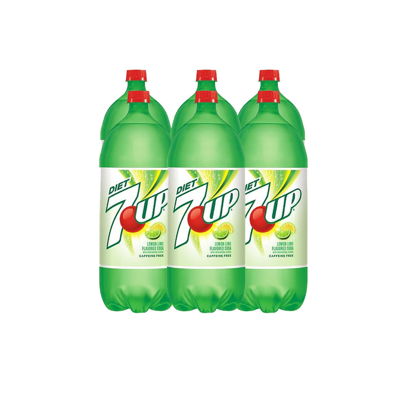 Diet 7-UP 2 Liter Bottle (6 pack) Case