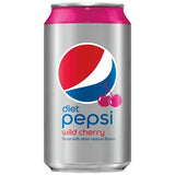 Diet Pepsi Wild Cherry 12 oz Can (24 pack) Case