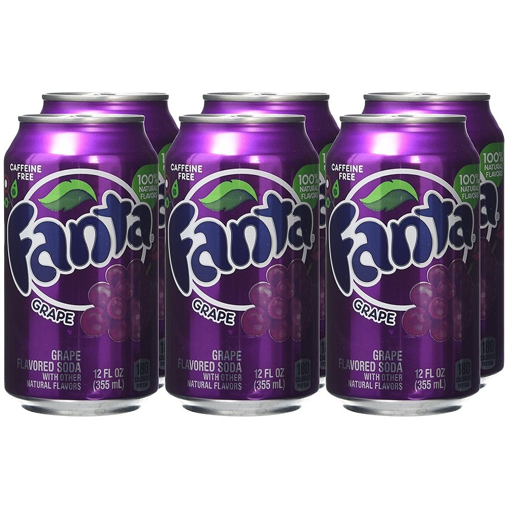 Fanta Grape 12 oz Can (24 pack) Case