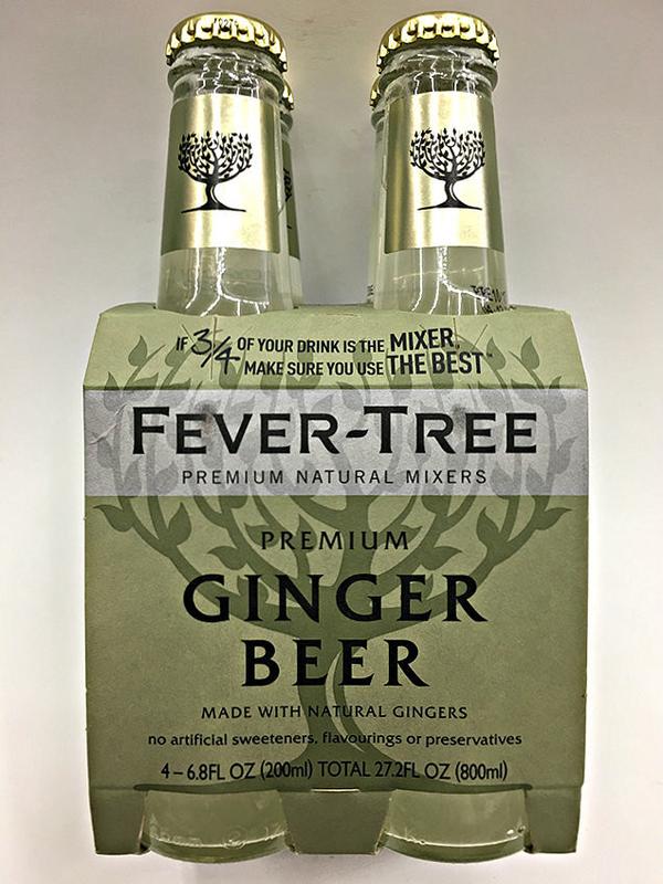 Fever-Tree Ginger Beer 6.8 oz Glass Bottle (24 pack) Case
