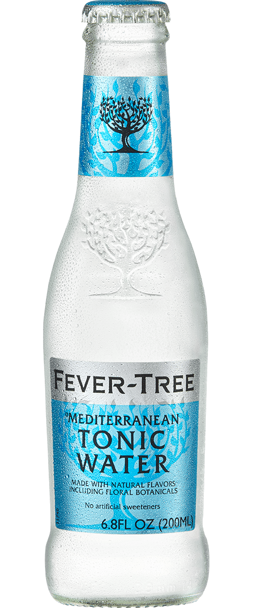 Fever-Tree Mediterranean Tonic 6.8 oz Glass Bottle (24 pack) Case