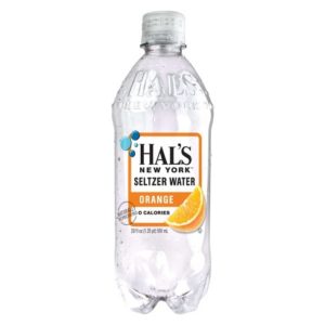 Hal’s New York Seltzer Orange 20 oz Bottle (12 pack) Case