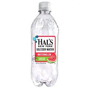 Hal’s New York Seltzer Watermelon 20 oz Bottle (24 pack) Case