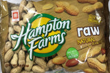 HAMPTON FARMS RAW NATURAL PEANUTS 1LB