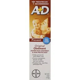 A+d Diaper Rash Ointment & Skin Protectant, Original 4 fl oz