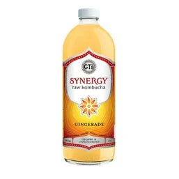 GTs Raw Kombucha, Gingerade 48 fl oz