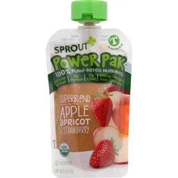 Sprout Superblend with Apple Apricot & Strawberry, Toddler (12 Months & Up) 4 oz