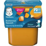 Gerber 2nd Foods Butternut Squash Tubs