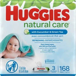 Huggies Refreshing Baby Wipes, Scented