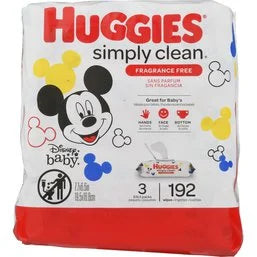 Huggies Unscented Baby Wipes