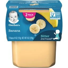 Gerber 2nd Foods Banana Tubs 16oz