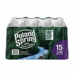 Poland spring 100% Natural Spring Water 15L