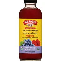 Bragg Apple Cider Vinegar, Organic, Concord Grape & Hibiscus, Prebiotic