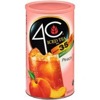 4C Foods Peach Iced Tea Drink Mix