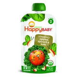 Happy Baby Apples, Spinach & Kale 4 oz