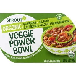 Sprout Veggie Power Bowl, Organic, Toddler 5 oz