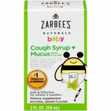 Zarbee's Naturals Baby Cough Syrup + Mucus, Natural Grape 2 fl oz