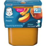 Gerber Peaches 2nd Foods