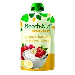 Beech-Nut Breakfast Yogurt, Banana & Mixed Berry 3.5 oz