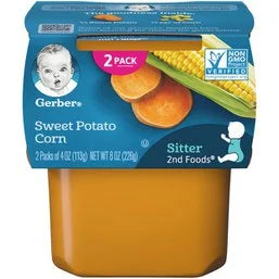 Gerber Sweet Potatoes & Corn 2nd Foods