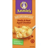 Annie's Macaroni & Cheese, Shells & Real Aged Cheddar