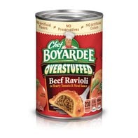 Chef Boyardee Overstuffed Beef Ravioli