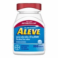 Aleve Arthritis Cap Naproxen Sodium 220mg Tablets Pain Reliever/Fever Reducer