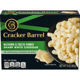 Cracker Barrel Sharp White Cheddar Macaroni & Cheese Dinner
