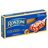 Ronzoni Oven Ready Lasagna Pasta
