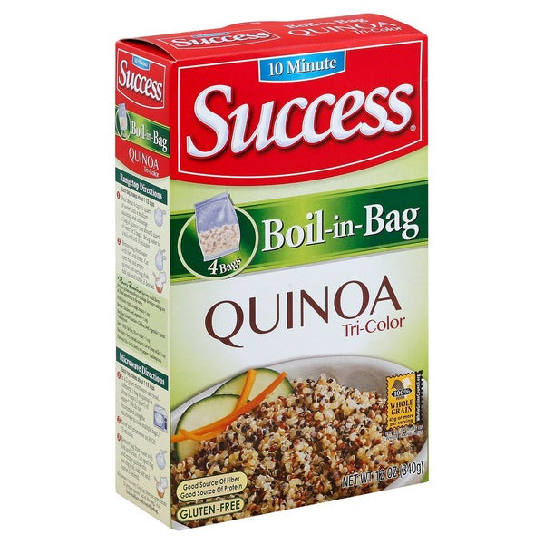 Success Boil-in-Bag 100% Tri-Color Quinoa