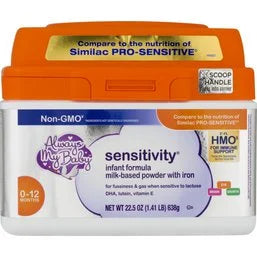 Always My Baby Sensitivity Infant Formula Milk-Based Powder with Iron 22.5 oz