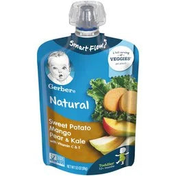 Gerber Strong Sweet Potato Mango Pear Kale Toddler Food