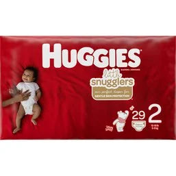 Huggies Baby Diapers, Size 2