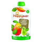 Happy Baby Pears, Mangos & Spinach 4 oz
