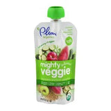 Plum Organics® Mighty Veggie® Mighty Veggie Zucchini, Apple, Watermelon & Barley 4 oz