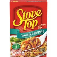 Kraft Stove Top Savory Herbs Stuffing Mix