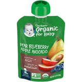 Gerber Organic for Baby Pear Blueberry Apple Avocado Baby Food 99 g